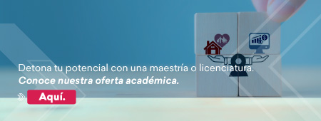 Detona tu potencial con una maestría o licenciatura. Conoce nuestra oferta académica. Aquí