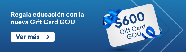 Regala educación con la nueva gift card GOU